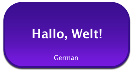 The Hello Welt Widget