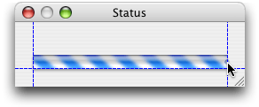 Resizing the progress bar