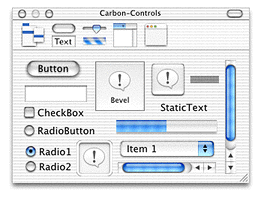 The Controls palette