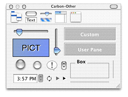 The Enhanced Controls palette