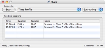 Shark in Batch Mode