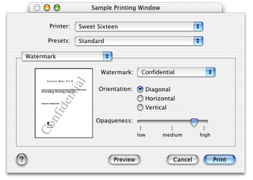 An example of a custom pane