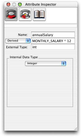 Derived attribute syntax